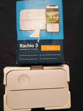 Rachio 3 Smart Sprinkler Controller - White (8 Zones)